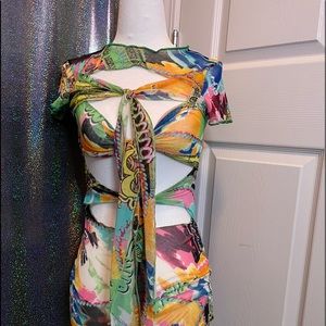 Multicolored dress